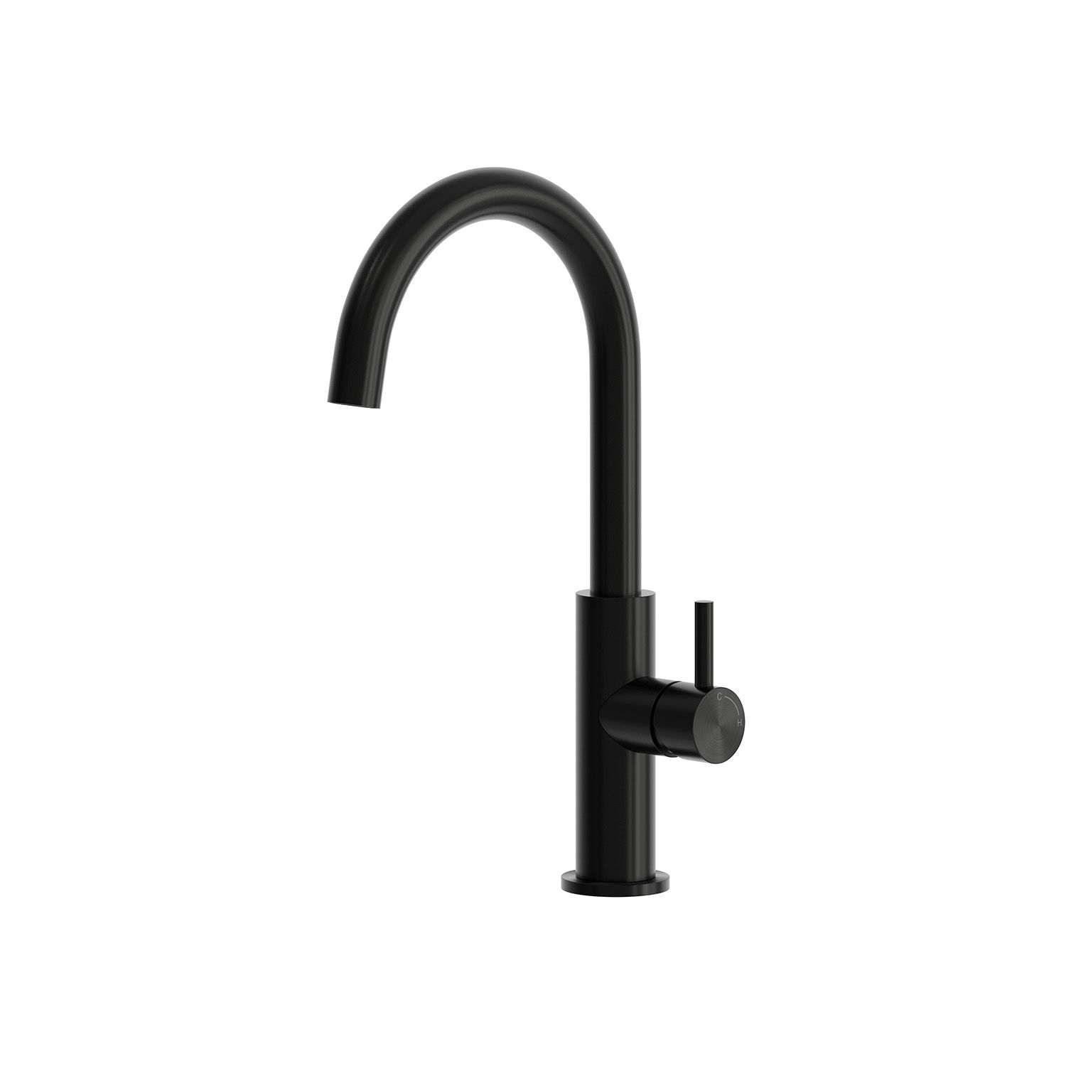 RUBINETTO-LAVELLO-LEVANTE-ALTO-NERO - Image 2